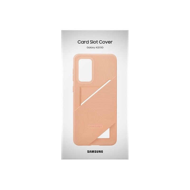 Samsung A23B A23 5G Silicone Card Slot Cover Peach EF-QA235TP